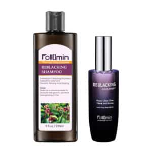 髮利明 黑釉亮紫丁香洗髮組